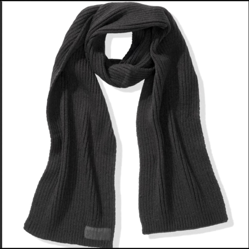 PINK VICTORIA SECRET Ribbed Knit Scarf